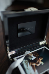 Boudoir photography products by Black Lace Boudoir.