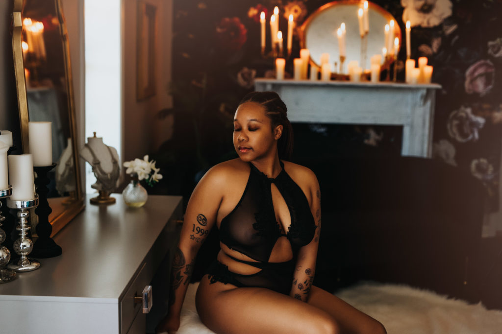 Self Love - African American women boudoir
