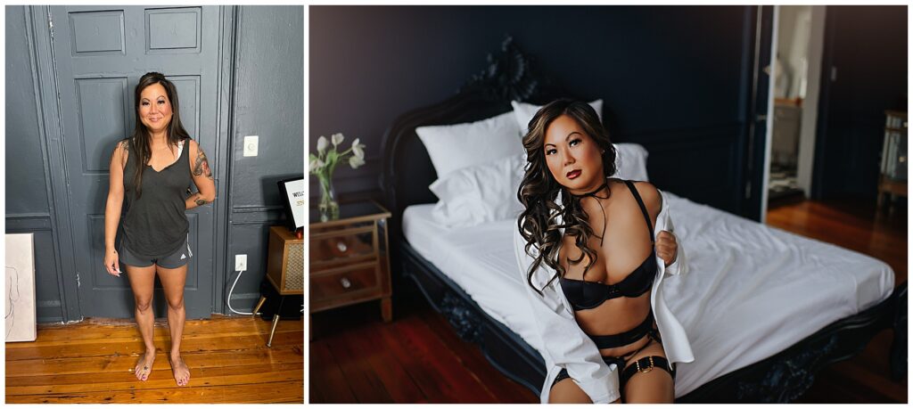 brand ambassdor before & after photography studio Virginia 